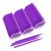Consommables Différentes Tailles Durable Smear Mini Résine Baguette Brosse Micro Microbrush Applicateur Lash Outil Matériel Dentaire