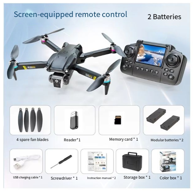 [con control remoto de pantalla] - versión de 2 baterías