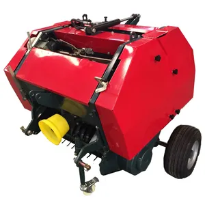 0850 Mini Round Hay Baler Agriculture Farm Machine Twine Blind Independent Hydraulic System