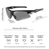Lunettes de qualité miroir personnalisées pour femme Grandes lunettes de sport cyclisme pour hommes