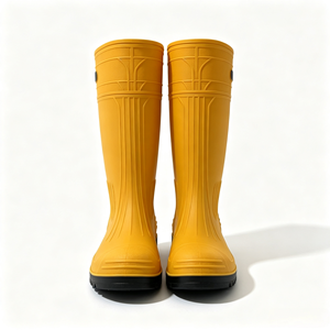 <span class=keywords><strong>Bottes</strong></span> <span class=keywords><strong>de</strong></span> <span class=keywords><strong>pluie</strong></span> antidérapantes, imperméables, résistantes à l'huile, anti-perforation, antistatiques, en PVC avec embout acier, longueur genou, <span class=keywords><strong>pour</strong></span> travailleurs - Vente flash - Product Image 2