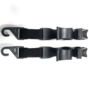 Gancho ajustable para colgar en el respaldo del asiento del coche, solución de almacenamiento multifuncional duradera, organizadores de plástico para vehículos, ganchos para coche - Product Image 1