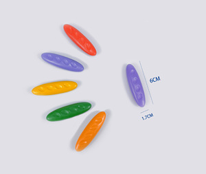 <span class=keywords><strong>Crayons</strong></span> 3D en forme d'arachide, lavables, non tachants, non toxiques, pour enfants, outil de peinture pour la maternelle, directement de l'usine - Product Image 5