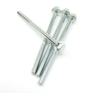 Boulon à bride hexagonale dentelée en acier inoxydable - Product Image 2