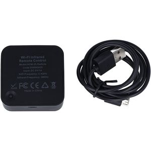 Télécommande universelle intelligente Hom-io Smart Ir, contrôle par application Wi-Fi pour la domotique, noir - Product Image 2