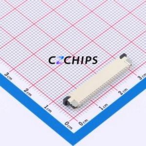 FPC-1.0AX-24PWCR-H25 FFC/FPC Connector SMD,P=1mm,Horizontal Mount Connector Drawer Type Bottom Contact 24P 1mm - Product Image 2