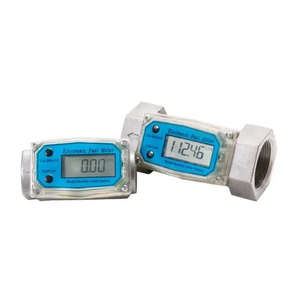 Flowmeter Digital Turbin <span class=keywords><strong>GPI</strong></span> Pengukur Aliran Bahan Bakar Elektronik Pengukur Aliran Bensin Minyak - Product Image 6