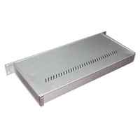 Boîtier d'amplificateur de boîtier en aluminium extrudé anodisé personnalisé OEM Boîtier de montage en rack 1U de 19 pouces Boîtier de châssis de serveur GPU