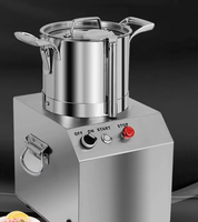 Machine à couper les légumes à grande vitesse-Hachoir électrique pour le broyage du piment et de l'ail à usage commercial