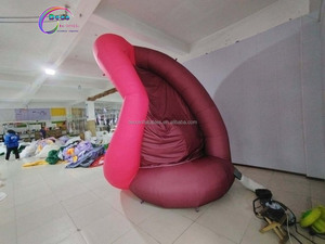 Modelo de aire de labios rosa de 4 metros de alto para pintalabios oral Evento Publicidad Inflables - Product Image 6