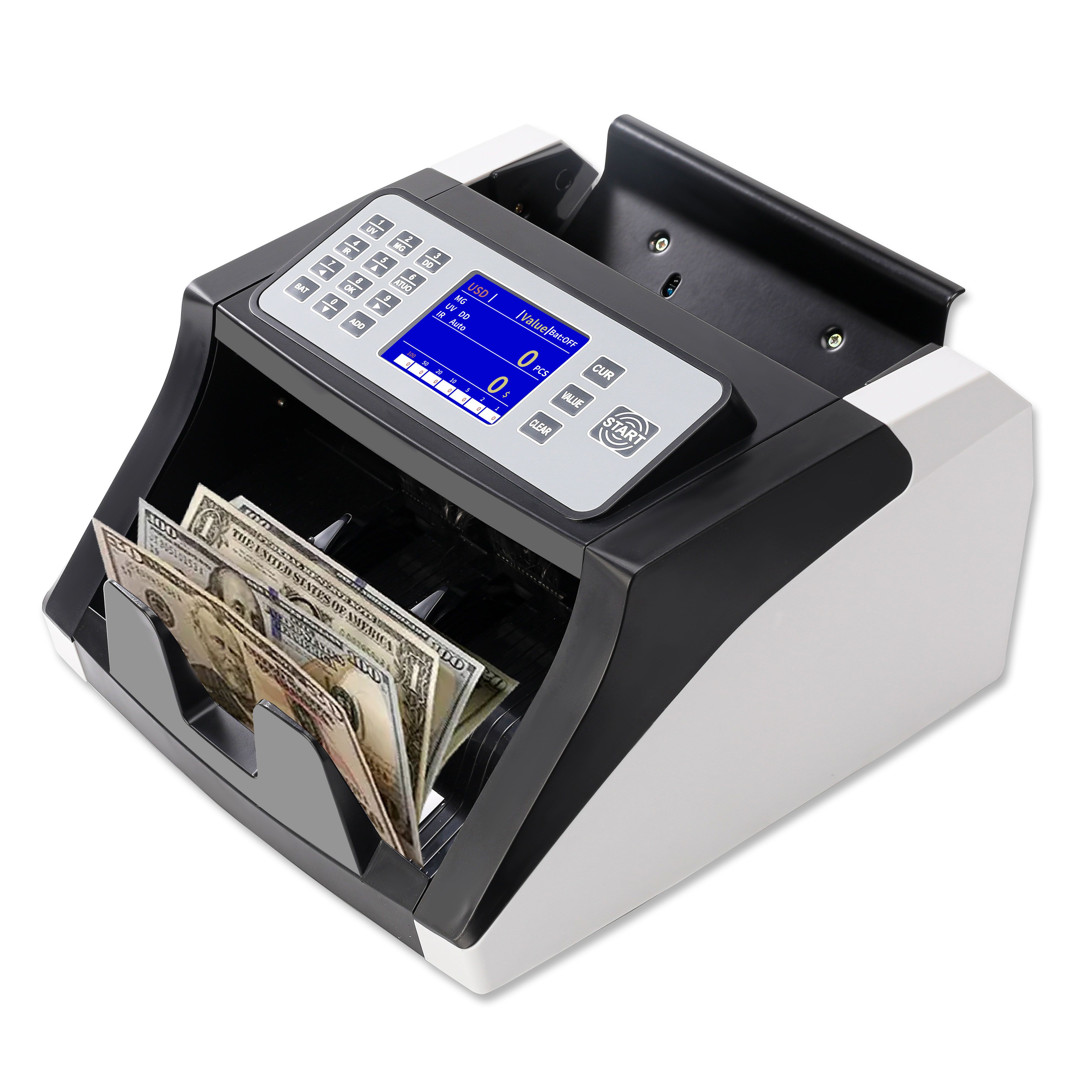 オフィス家具 Glory Money Changer, Model 1830-2000 GLORY MACH 6 Commercial Coin Sorter Money Counter 6900 (100