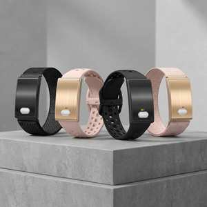 Nouveau bracelet intelligent Spovan ES02 avec ECG, PPG, HRV, mesure de la température, étanche, moniteur de santé, sans écran, avec SDK - Product Image 6