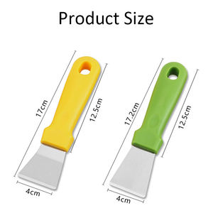 Palas de Acero Inoxidable para Grasa y Humo con Mango de PP, Pala para Limpieza de Campanas Extractoras, Pala para Descongelar Refrigeradores, Herramientas de Limpieza de Cocina - Product Image 4