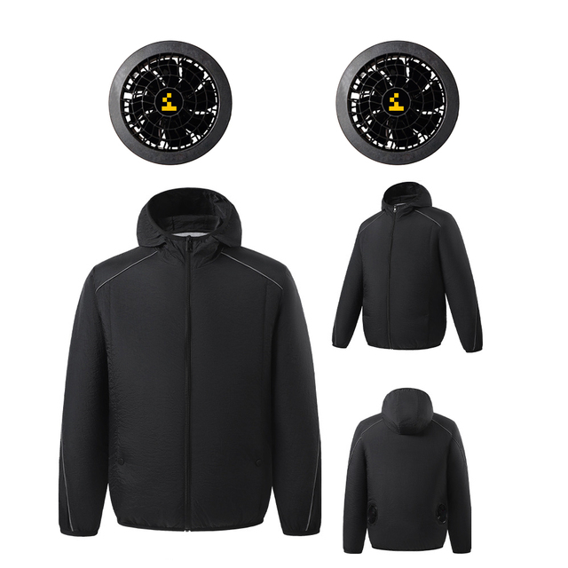 Air Conditioned Workwear Clothing with 5V Fan Cooling Air Conditioning Clothing Unisex Fan Jacket