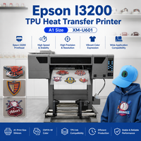 Impresora UV XM A1 TPU, Impresora UV 3D para Camisetas, Adhesivos de Transferencia de Calor 3D, Etiquetas de Silicona para Transferencia de Calor 3D