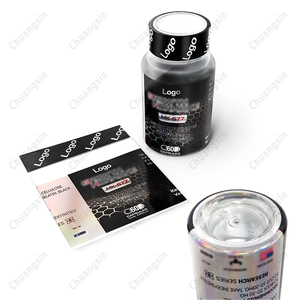 Kích thước tùy chỉnh in logo <span class=keywords><strong>PVC</strong></span> nhiệt thu nhỏ tay áo nhãn bọc chai cho chai nước nhãn dán nhãn thu nhỏ nhãn - Product Image 2