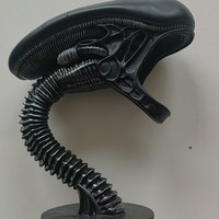Nouvelle Décoration de Chambre à Coucher en Résine : Support de Lampe Créature Extraterrestre Écologique Transfrontalier – Artisanat en Résine pour Noël