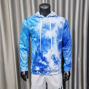 Sudaderas con Capucha de Felpa para Hombre, Personalizadas con Tie Dye de Alta Calidad, con Etiquetas y Etiquetas Colgantes, Impresión Multicolor, Estilo Urbano - Product Image 4