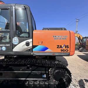 Excavadora Usada de Alto Rendimiento HITACHI ZX160, Excavadora de Cadenas de Segunda Mano, Excavadora Usada Hitachi ZX160 de 16 Toneladas en Venta - Product Image 3