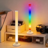 Barra de Luz RGB Inteligente LED con Sincronización Musical y Control por Aplicación para Decoración de Ambiente en Sala de Juegos, TV y Escritorio