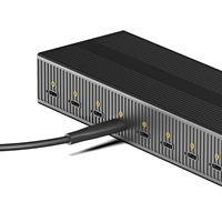 Hub de Carga USB-C PD de 12 Puertos, 65W por Puerto, Estación de Carga Rápida de 780W, OEM ODM para Laptops, Smartphones, Tablets, Educación
