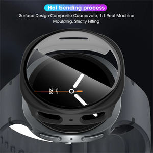 Aibangjia เคส PC กระจกนิรภัยสำหรับ Samsung Galaxy Watch 8 40มม. 44มม. 8เคสอุปกรณ์เสริม46มม. แบบคลาสสิก - Product Image 3