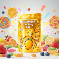 Sachets Doypack refermables anti-odeur pour aliments, emballage alimentaire à l'épreuve des enfants, impression personnalisée en héliogravure, sacs en PE Mylar pour aliments pour animaux de compagnie