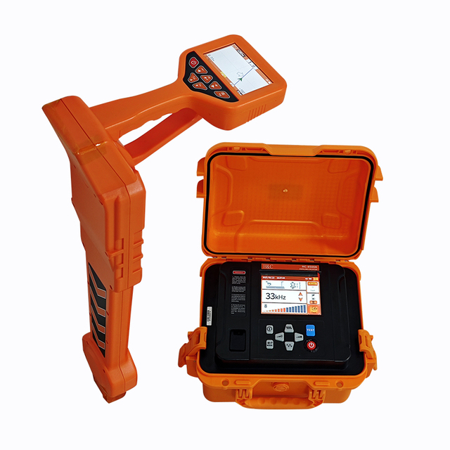 H&C HY-8500A in Stock Underground Pipe and Cable Locator Buried Cable Detector Underground Cable Tracer