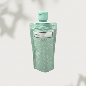 Sachet de voyage en plastique à bec verseur, rechargeable, pour shampoing et cosmétiques, vente en gros - Product Image 5