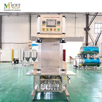 Machine automatique de lavage et de remplissage de fûts de bière en acier inoxydable pour brasserie artisanale