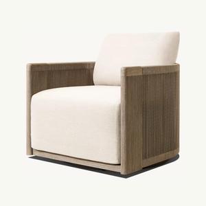 Ensemble de canapés de jardin <span class=keywords><strong>en</strong></span> teck massif, moderne et luxueux, résistant à l'eau, <span class=keywords><strong>pour</strong></span> hôtel, villa et cour - Product Image 3