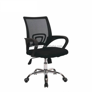 Chaise de bureau pivotante entièrement en maille à dossier haut avec appui-tête – Prix de gros - Product Image 3