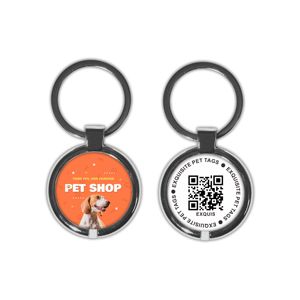 Porte-clés NFC RFID en époxy programmable personnalisé GSC avec logo personnalisé pour les paiements, l'hôtellerie, avec puce T5577 1K pour animaux (chien, chat, animal de compagnie) - Product Image 4