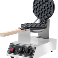 Machine à grignoter gaufrier à crème glacée commerciale gaufrier à cônes gaufrier à bulles avec revêtement antiadhésif gaufrier aux œufs