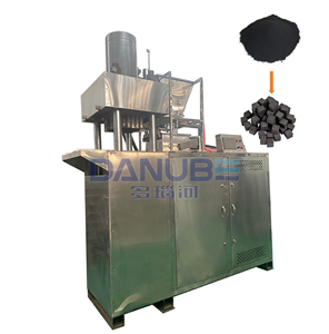 OEM high-volume easily combustible charcoal stainless steel hydraulic forming machine fast-burning charcoal processing - Product Image 1