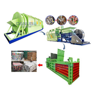Máquina Trituradora y Cribadora de Residuos Sólidos, Trituradoras de Chatarra Metálica, Línea de Producción de Empaquetado para Trituración de Residuos Industriales a Gran Escala - Product Image 1