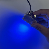 Lampe de polymérisation UV LED 6090 6045 100W à refroidissement par eau 395NM 10Wcm2 pour la rétrofit des têtes d'impression TX800 XP600, vernis UV SU-402235A 40x22mm