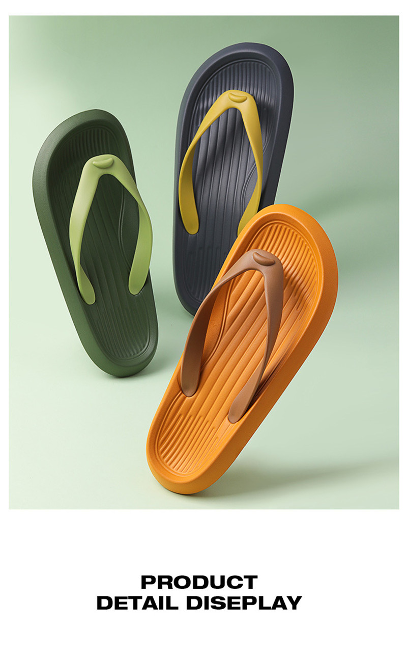 Men Sandals Summer Slippers Outdoor Casual Flat Shoes Mens Flip Flops Wholesale