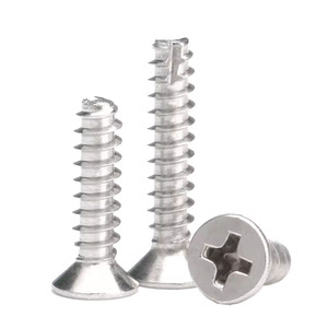 Stainless Steel Phillips Countersunk Self Tapping Screws M2.3 M2.6 M3 M4 For Metal Construction - Product Image 2