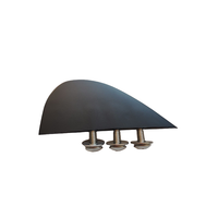 Palmes de planche de cerf-volant de planche de surf de prix usine avec vis (3 pièces par ensemble)