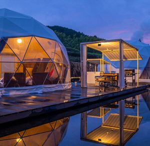 Carpa Domo Glamping de 6m, 8m, 12m con Baño, Carpa Domo de Lujo para Restaurante, Villa, Glamping Resort, Hotel - Product Image 3