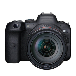 Appareil photo numérique R5 R6 + RF24-105mm F4 L IS USM Plein format Professionnel Appareil photo numérique unique Vidéo en direct HD Appareil photo numérique P - Product Image 1