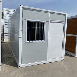 Casa Contenedor Plegable de 20 pies/40 pies con Panel Metálico y Panel Sándwich, Certificación ISO9001, Instalación Rápida, Color Personalizado para Uso Hotelero - Product Image 1