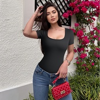Mujer Extreme Bodysuit Frauen Kurz Ärmellose Sexy Bodys für Frauen Körper Einteiler Sexy Outfits Dessous Body Suits Frau