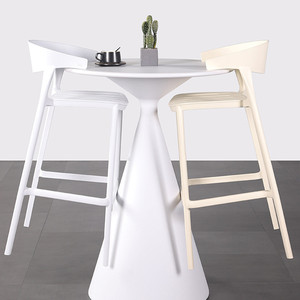 <span class=keywords><strong>Table</strong></span> <span class=keywords><strong>de</strong></span> bar minimaliste d'extérieur, <span class=keywords><strong>balcon</strong></span> <span class=keywords><strong>de</strong></span> maison, imperméable et résistante au soleil, <span class=keywords><strong>petite</strong></span> <span class=keywords><strong>table</strong></span> ronde, <span class=keywords><strong>table</strong></span> haute <span class=keywords><strong>de</strong></span> 112 cm pour bar et café - Product Image 6