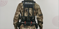 Exosquelette robotique d'amélioration sportive alimenté par l'IA pour la lutte contre les incendies, le sauvetage, la réduction de la charge, l'entraînement musculaire, en alliage d'aluminium et de carbone