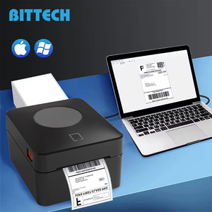 <span class=keywords><strong>Imprimante</strong></span> d'étiquettes thermiques 4 pouces avec connectivité USB, Bluetooth et Wi-Fi pour les étiquettes de colis, les étiquettes de prix, les emballages et les expéditions en entrepôt et en commerce de détail - Product Image 4