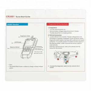 Nouveauté : outil automobile Creader 3001 avec lecture complète des codes OBDII/EOBD - Product Image 4