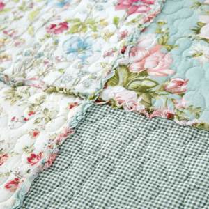 Juego de Ropa de Cama King de Algodón, Juego de Ropa de Cama con Diseño de Patchwork para el Hogar, con Funda de Almohada - Product Image 2