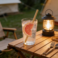 Pailles en bambou jetables écologiques 200 mm, personnalisables et biodégradables pour la boisson